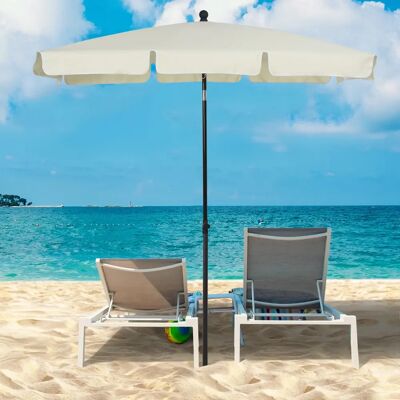 Outsunny Kompakter UV-Sonnenschirm - Garten & Strandschirm Outsunny Kompakter UV-Sonnenschirm - Garten & Strandschirm