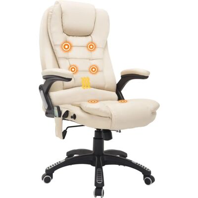 HOMCOM Massagesessel Bürostuhl - Vibrations & Wärme - Beige HOMCOM Massagesessel Bürostuhl - Vibrations & Wärme - Beige