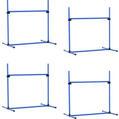 PawHut Säädettävä Koira-Agility Set - Sininen - Koirankoulutus PawHut Säädettävä Koira-Agility Set - Sininen - Koirankoulutus
