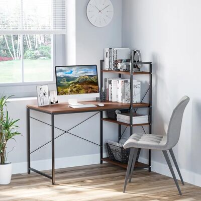 HOMCOM - Aosom - Schwarz - 120x64x121 cm - Desk HOMCOM - Aosom - Schwarz - 120x64x121 cm - Desk