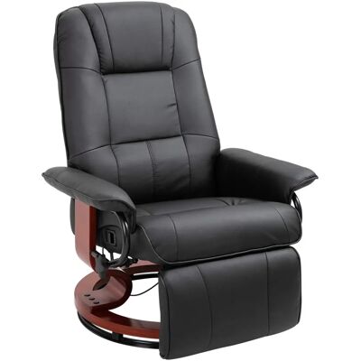 HOMCOM Verstellbarer Relaxsessel - Schwarz - Wohnzimmer HOMCOM Verstellbarer Relaxsessel - Schwarz - Wohnzimmer