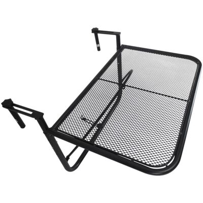 Outsunny - 60x45x56,5cm - Weiß - Metall - Balkontisch Outsunny - 60x45x56,5cm - Weiß - Metall - Balkontisch
