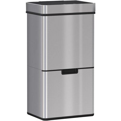 HOMCOM 72L Sensor Mülleimer - Abfalltrennungssystem HOMCOM 72L Sensor Mülleimer - Abfalltrennungssystem