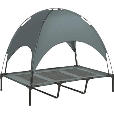PawHut - Hunde-Bett 92x50 cm - szary/czarny - 92x50 cm - legowisko dla psa PawHut - Hunde-Bett 92x50 cm - szary/czarny - 92x50 cm - legowisko dla psa