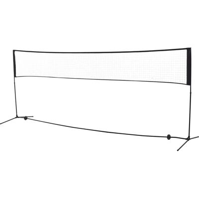 HOMCOM Tragbares Mehrsportnetz - Verstellbar 94-158cm - Badminton, Volleyball & Tennis HOMCOM Tragbares Mehrsportnetz - Verstellbar 94-158cm - Badminton, Volleyball & Tennis