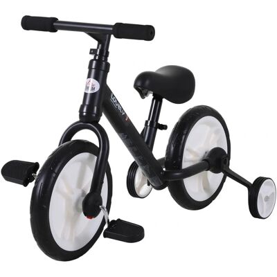 HOMCOM Kinderfahrrad - Verstellbarer Sitz, Stützräder, 2-5 Jahre HOMCOM Kinderfahrrad - Verstellbarer Sitz, Stützräder, 2-5 Jahre