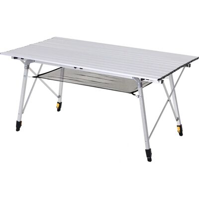 Outsunny - Picknicktisch - Aluminium - Silber - Klapptisch Outsunny - Picknicktisch - Aluminium - Silber - Klapptisch