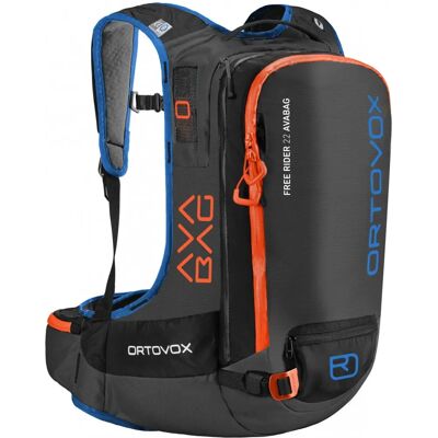 Mochila Ortovox Free Rider 22 Avabag - Hombre - 22L - Antracita Negra Mochila Ortovox Free Rider 22 Avabag - Hombre - 22L - Antracita Negra