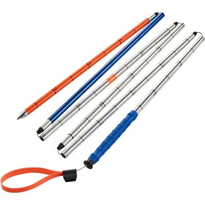 Ortovox Alu 240 PFA Lawinensonde - Silber Blau - 240cm Ortovox Alu 240 PFA Lawinensonde - Silber Blau - 240cm