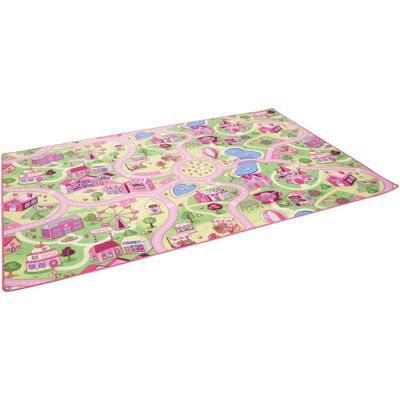 Snapstyle - Girls Village - 200x200 cm - rug - Publicité Snapstyle - Girls Village - 200x200 cm - rug - Publicité