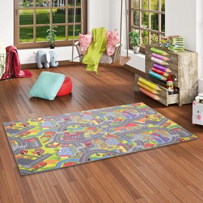 Snapstyle - Little Town 3D - 200 x 250 cm - tapis - Publicité Snapstyle - Little Town 3D - 200 x 250 cm - tapis - Publicité