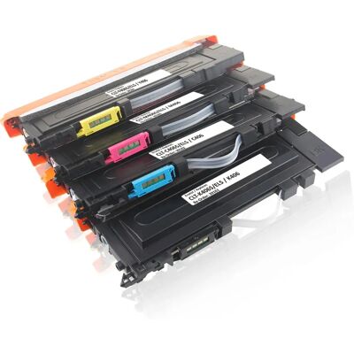 TonerPartner Mehrfachpack kompatibel mit Samsung CLT-P406C/ELS - 4 Tonerkartuschen TonerPartner Mehrfachpack kompatibel mit Samsung CLT-P406C/ELS - 4 Tonerkartuschen