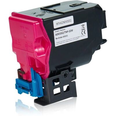 Konica Minolta A0X5352 / TNP-22 M Magenta Tonerkartusche - Druckerpatrone für Bizhub C 35 Konica Minolta A0X5352 / TNP-22 M Magenta Tonerkartusche - Druckerpatrone für Bizhub C 35