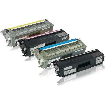 TonerPartner - TN-329 - 4x Toner - BK Y M C - Toner-Pack TonerPartner - TN-329 - 4x Toner - BK Y M C - Toner-Pack