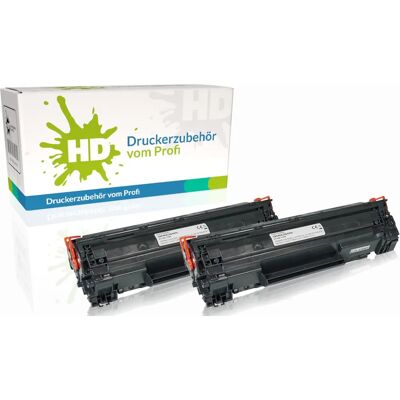 TonerPartner HP CB436A / 36A XL Set - 2x Tonerkartusche TonerPartner HP CB436A / 36A XL Set - 2x Tonerkartusche
