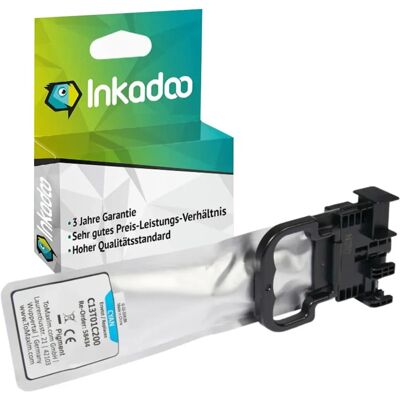 Inkadoo Cyan Druckerpatrone - Kompatibel mit Epson WF-C Serie Inkadoo Cyan Druckerpatrone - Kompatibel mit Epson WF-C Serie