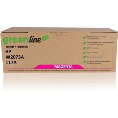 TonerPartner - W 2073 A / 117A XL - Magenta - 1400 Seiten - Tonerkartusche TonerPartner - W 2073 A / 117A XL - Magenta - 1400 Seiten - Tonerkartusche