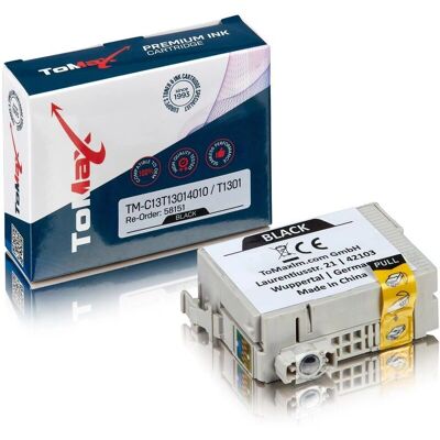 Epson C13T13014010 / T1301 Kompatible Schwarze Tintenpatrone - 945 Seiten Epson C13T13014010 / T1301 Kompatible Schwarze Tintenpatrone - 945 Seiten