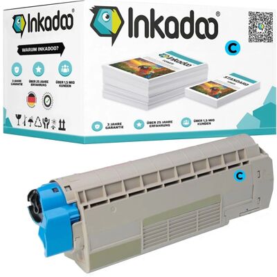 Inkadoo - 43872307 - C5650/C5750 - Cyan - Toner Inkadoo - 43872307 - C5650/C5750 - Cyan - Toner