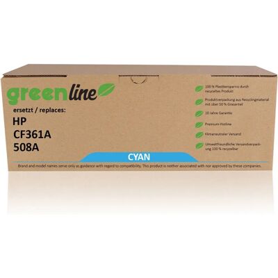 TonerPartner - CF361A/508A - Cyan - Tonerpatrone TonerPartner - CF361A/508A - Cyan - Tonerpatrone