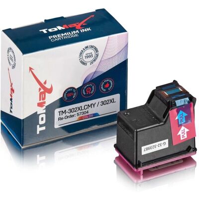 TonerPartner ToMax Premium kompatibel zu HP F6U67AE 302XL Druckkopfpatrone, Farbe TonerPartner ToMax Premium kompatibel zu HP F6U67AE 302XL Druckkopfpatrone, Farbe