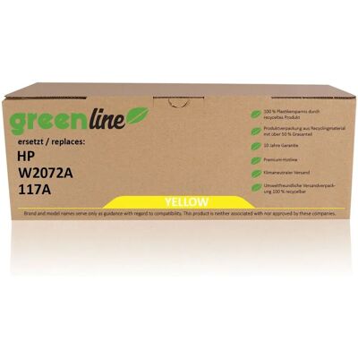 TonerPartner - W 2072A/117A XL - Gelb - Tonerkartusche TonerPartner - W 2072A/117A XL - Gelb - Tonerkartusche