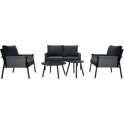 Allzweck Outdoor Loungeset - Wetterfest, 5 Elemente Allzweck Outdoor Loungeset - Wetterfest, 5 Elemente
