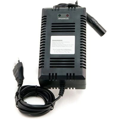 Q-Batteries BL 24-3 Laddare - 24V, 3A, XLR, Blybatteri Q-Batteries BL 24-3 Laddare - 24V, 3A, XLR, Blybatteri