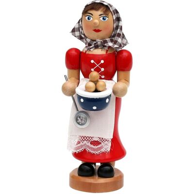 Dekohelden24 Figuras de incienso - 520108 - Rojo - Decoración navideña Dekohelden24 Figuras de incienso - 520108 - Rojo - Decoración navideña
