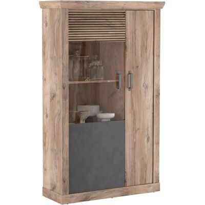 Dřevěná vitrína Livetastic - Klasičtí design, FSC, Snadná montáž Dřevěná vitrína Livetastic - Klasičtí design, FSC, Snadná montáž