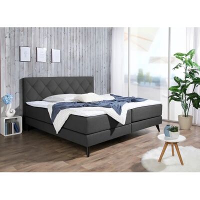 MAINTAL Boxspringbett - 180x200cm - H2 - Tonnentaschen-Federkern MAINTAL Boxspringbett - 180x200cm - H2 - Tonnentaschen-Federkern