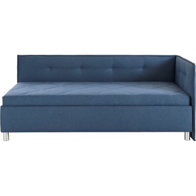 MAINTAL Blau Polsterbett mit Stauraum - Sofabett MAINTAL Blau Polsterbett mit Stauraum - Sofabett