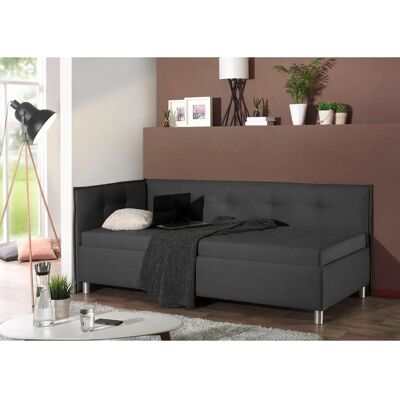 Unbekannt MAINTAL Schlafsofa - 90x200cm Grau, Stauraum, Made in Germany Unbekannt MAINTAL Schlafsofa - 90x200cm Grau, Stauraum, Made in Germany