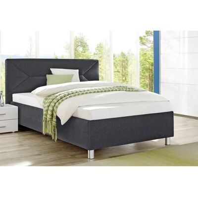Polsterbett MAINTAL - Nur Bettgestell - 100x200cm - Bett Polsterbett MAINTAL - Nur Bettgestell - 100x200cm - Bett