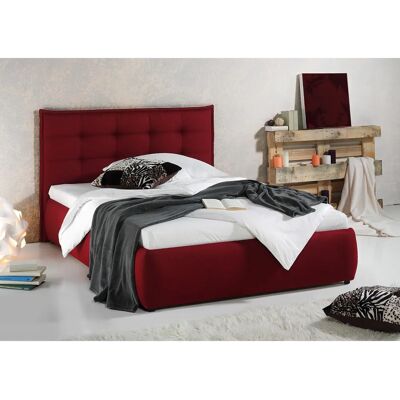 Polsterbett MAINTAL - Bett 140x200 cm, H3, rot Polsterbett MAINTAL - Bett 140x200 cm, H3, rot