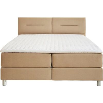 MAINTAL Beiges Boxspringbett - 160x200cm, 7-Zonen, Ergonomisch MAINTAL Beiges Boxspringbett - 160x200cm, 7-Zonen, Ergonomisch
