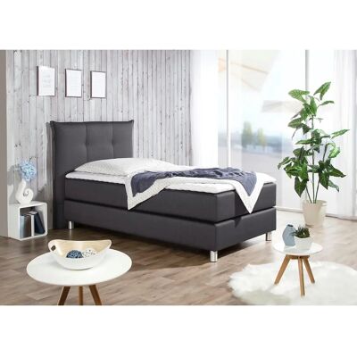 Unbekannt MAINTAL 100x200cm H2 Tonnentaschen-Federkern Bett - Boxspringbett Unbekannt MAINTAL 100x200cm H2 Tonnentaschen-Federkern Bett - Boxspringbett