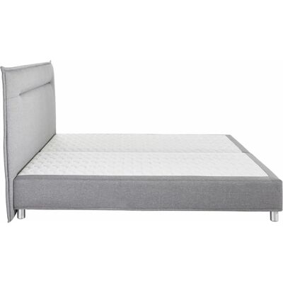 MAINTAL Boxspringbett - grau - 180x200 cm - H2 - Bonnell-Federkern MAINTAL Boxspringbett - grau - 180x200 cm - H2 - Bonnell-Federkern