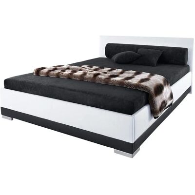 MAINTAL Polsterbett - 180x200cm, schwarz-weiß - Polsterbett MAINTAL Polsterbett - 180x200cm, schwarz-weiß - Polsterbett