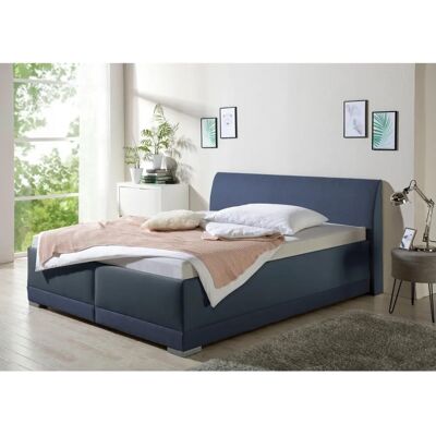 MAINTAL Makana Polsterbett - Struktur-Kunstleder, Blau MAINTAL Makana Polsterbett - Struktur-Kunstleder, Blau