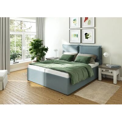 Maintal Lyara Bett - 180x200cm, Petrol, Verstellbares Kopfteil - Bett Maintal Lyara Bett - 180x200cm, Petrol, Verstellbares Kopfteil - Bett