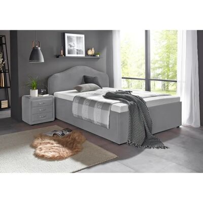 Polsterbett MAINTAL - Mikrovelours, Bonnell-Federkern, 140x200 - Bett Polsterbett MAINTAL - Mikrovelours, Bonnell-Federkern, 140x200 - Bett