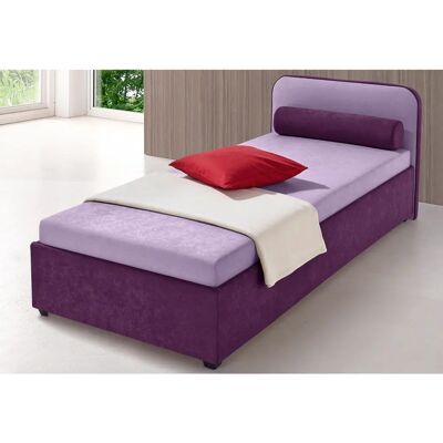 Betten Gr. MAINTAL Microvelours Polsterbett - 90x200 cm, Lila Betten Gr. MAINTAL Microvelours Polsterbett - 90x200 cm, Lila
