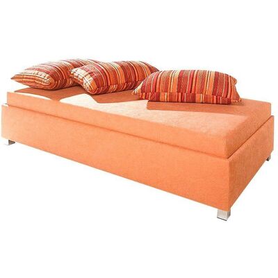 MAINTAL Microvelours Orange 80x200cm Schlafsofa MAINTAL Microvelours Orange 80x200cm Schlafsofa