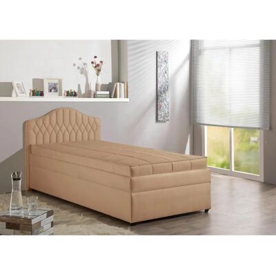 Betten Gr. MAINTAL Polsterbett - Microvelours - Made in Germany Betten Gr. MAINTAL Polsterbett - Microvelours - Made in Germany