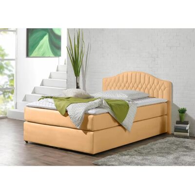 MAINTAL Boxspringbett 100x200cm H3 7-Zonen Kaltschaummatratze - Bett MAINTAL Boxspringbett 100x200cm H3 7-Zonen Kaltschaummatratze - Bett