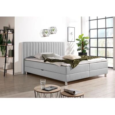 MAINTAL Boxspringbett - Grau, Stauraum, Topper, Made in Germany MAINTAL Boxspringbett - Grau, Stauraum, Topper, Made in Germany