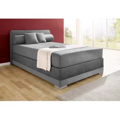 MAINTAL Lago Boxspringbett - Bonnell, Microvelours, 140x200cm MAINTAL Lago Boxspringbett - Bonnell, Microvelours, 140x200cm