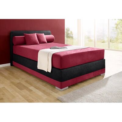 MAINTAL Lago Boxspringbett - 140x200cm Microvelours - Deutscher Qualität MAINTAL Lago Boxspringbett - 140x200cm Microvelours - Deutscher Qualität