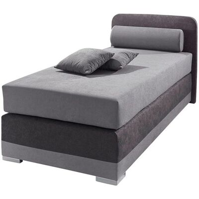 MAINTAL Lago Microvelours Boxspringbett - 140x200cm H4 MAINTAL Lago Microvelours Boxspringbett - 140x200cm H4